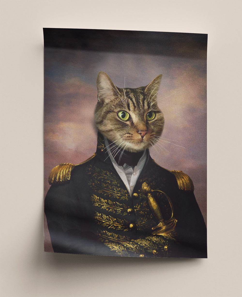 Kaptenen - Personlig poster