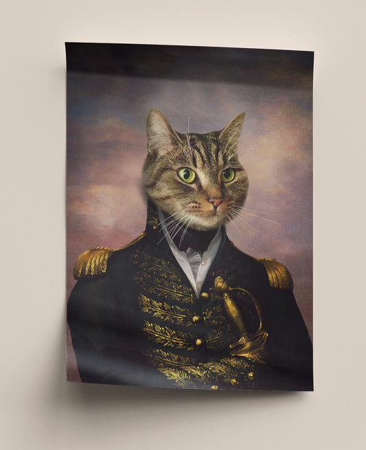 Kaptenen - Personlig poster