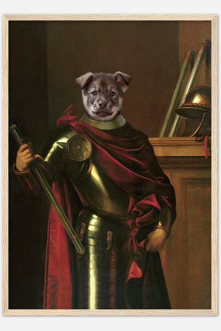 Riddaren - Personlig poster
