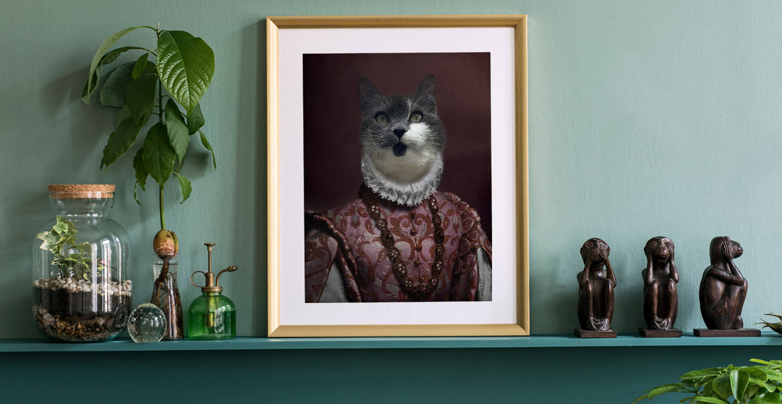 Skapa en personlig katt tavla