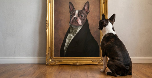 Handla roliga husdjursporträtt online