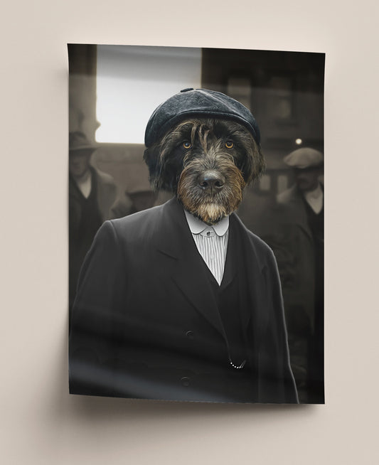 Personligt husdjursporträtt - Peaky Blinders